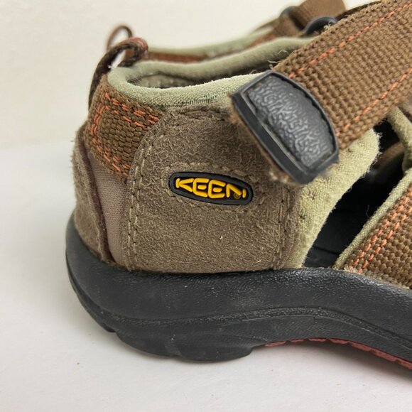 KEEN Adjustable Hiking Sandals Boys Brown Size 11 - Picture 2 of 9